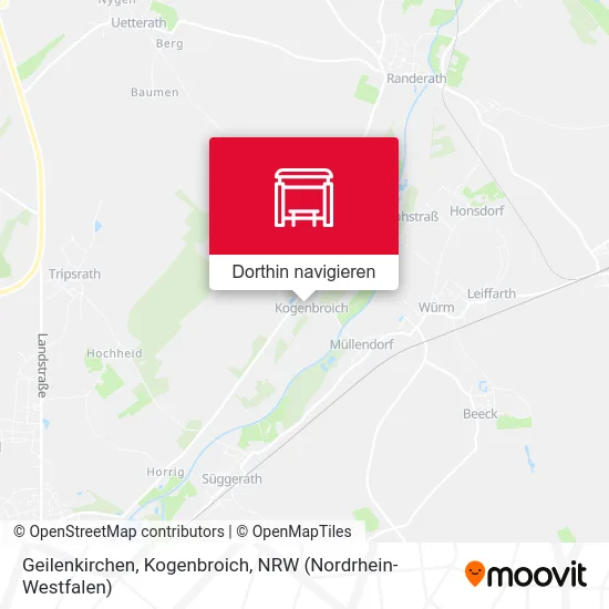 Geilenkirchen, Kogenbroich Karte