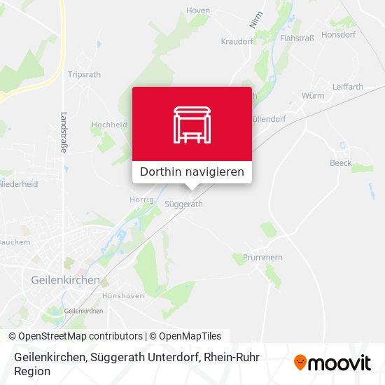 Geilenkirchen, Süggerath Unterdorf Karte