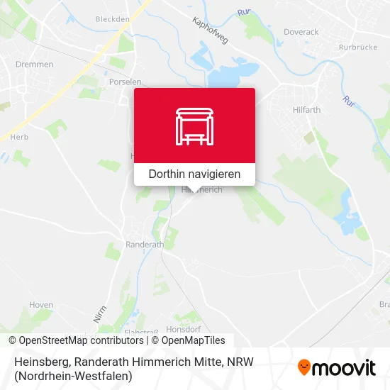 Heinsberg, Randerath Himmerich Mitte Karte