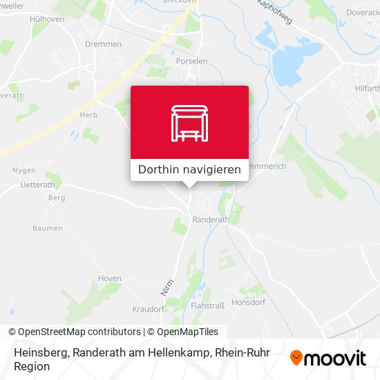 Heinsberg, Randerath am Hellenkamp Karte