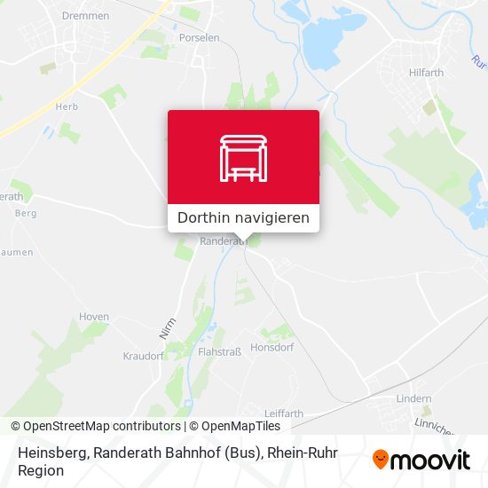 Heinsberg, Randerath Bahnhof (Bus) Karte