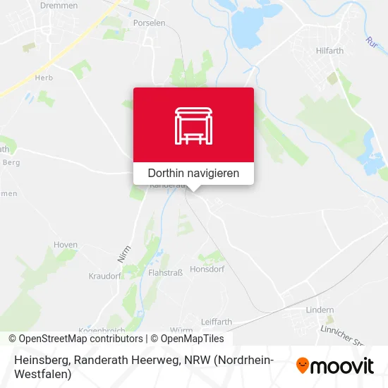 Heinsberg, Randerath Heerweg Karte