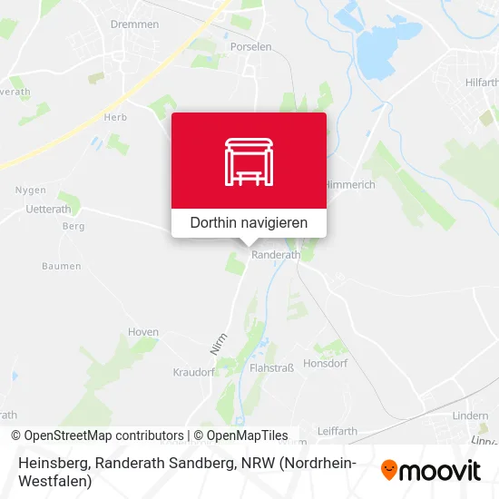 Heinsberg, Randerath Sandberg Karte