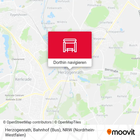 Herzogenrath, Bahnhof (Bus) Karte