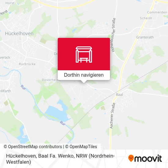 Hückelhoven, Baal Fa. Wenko Karte