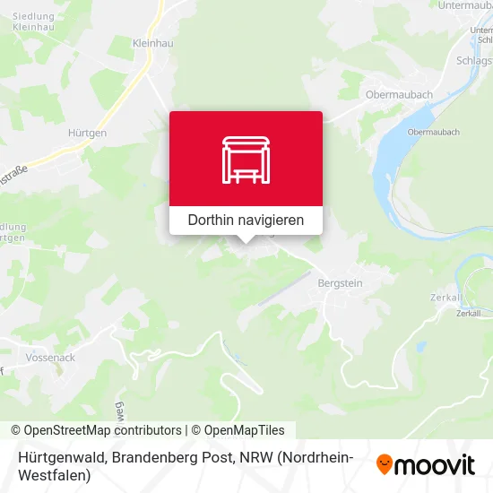 Hürtgenwald, Brandenberg Post Karte