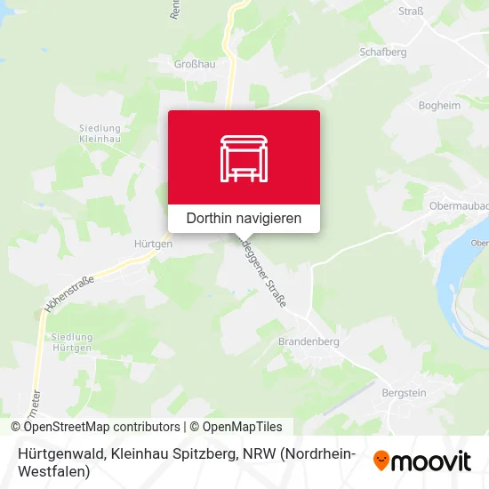 Hürtgenwald, Kleinhau Spitzberg Karte