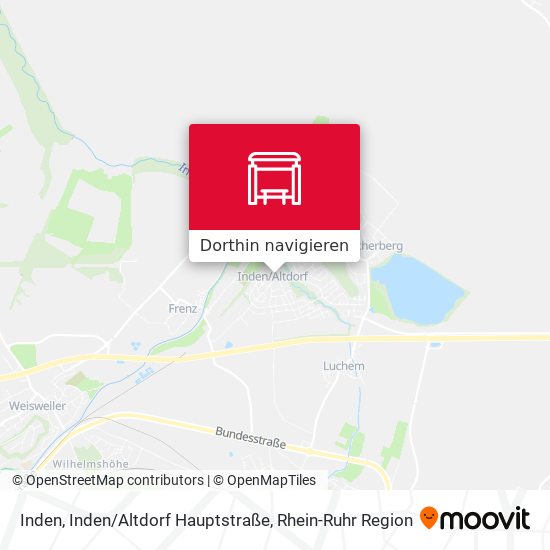 Inden, Inden / Altdorf Hauptstraße Karte