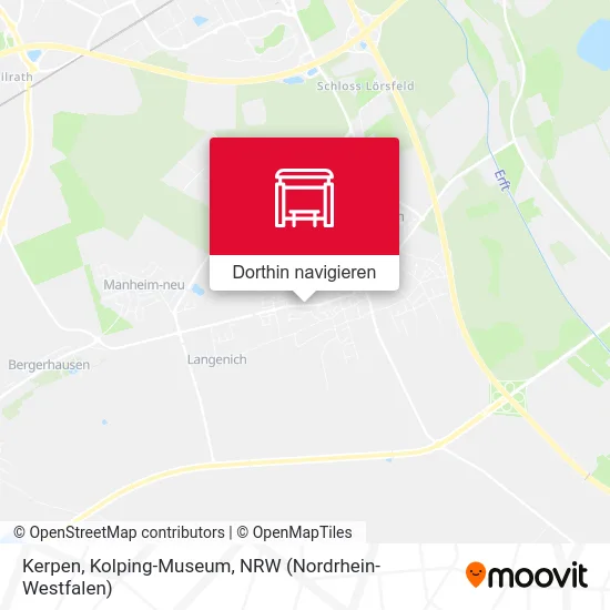 Kerpen, Kolping-Museum Karte