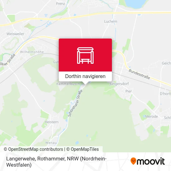 Langerwehe, Rothammer Karte