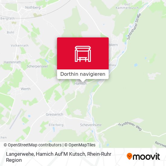 Langerwehe, Hamich Auf'M Kutsch Karte