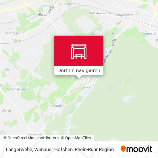 Langerwehe, Wenauer Höfchen Karte