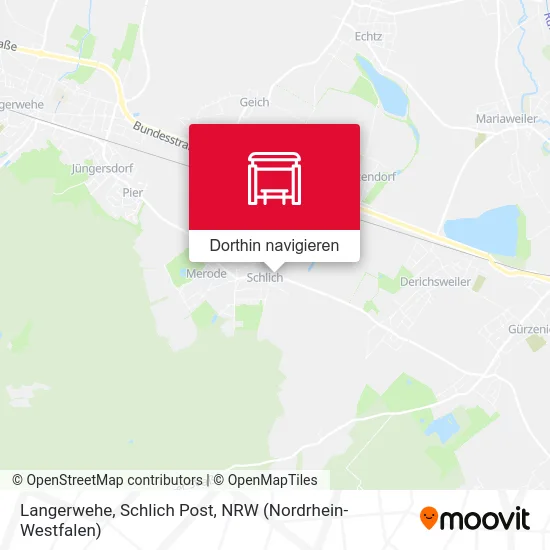 Langerwehe, Schlich Post Karte