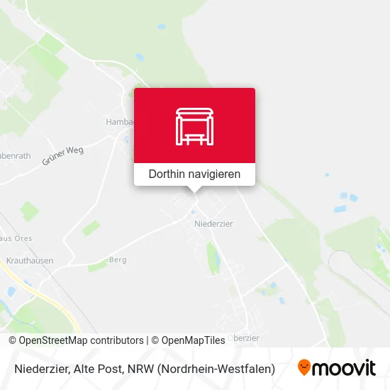 Niederzier, Alte Post Karte