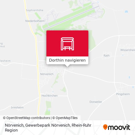 Nörvenich, Gewerbepark Nörvenich Karte