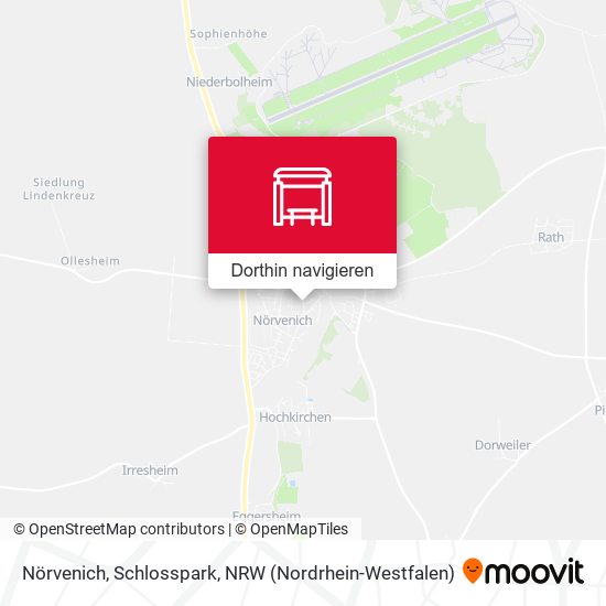 Nörvenich, Schlosspark Karte