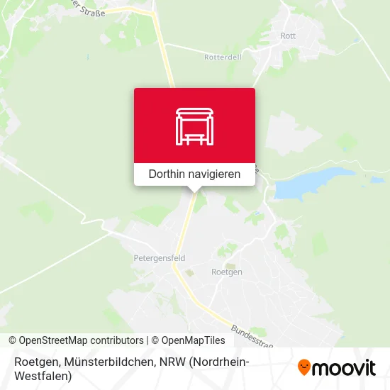 Roetgen, Münsterbildchen Karte
