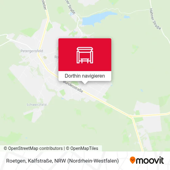 Roetgen, Kalfstraße Karte