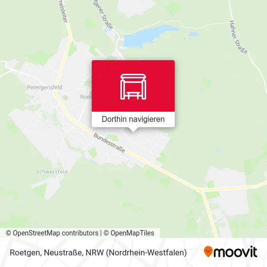 Roetgen, Neustraße Karte