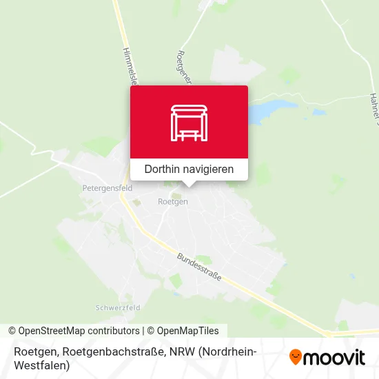 Roetgen, Roetgenbachstraße Karte