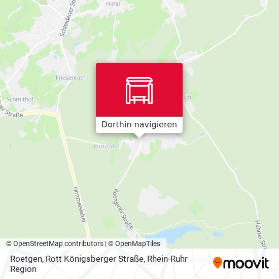 Roetgen, Rott Königsberger Straße Karte