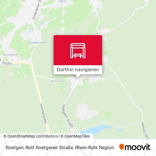 Roetgen, Rott Roetgener Straße Karte