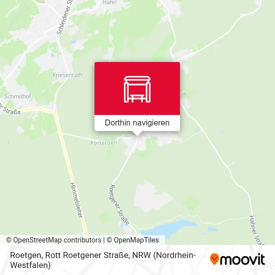 Roetgen, Rott Roetgener Straße Karte