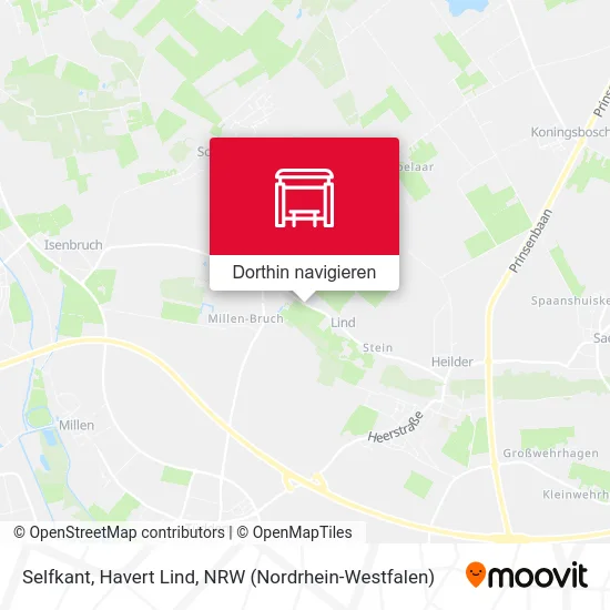 Selfkant, Havert Lind Karte