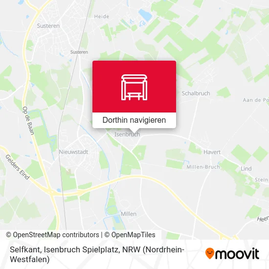 Selfkant, Isenbruch Spielplatz Karte