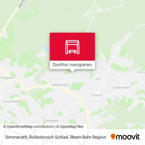 Simmerath, Rollesbroich Schlad Karte