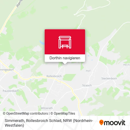 Simmerath, Rollesbroich Schlad Karte