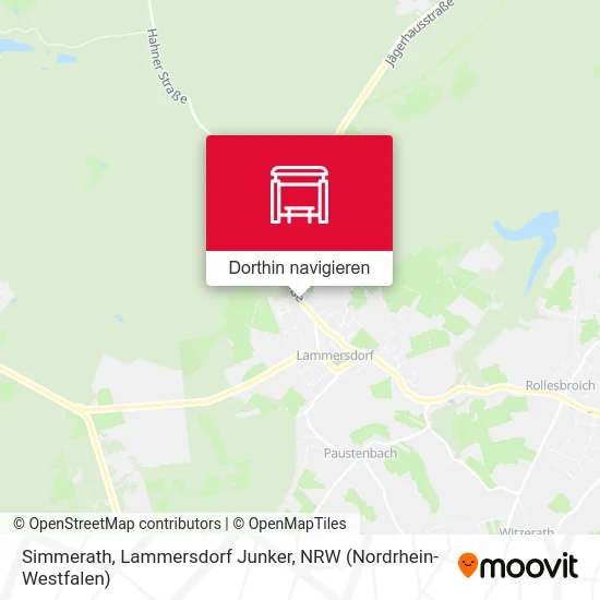 Simmerath, Lammersdorf Junker Karte