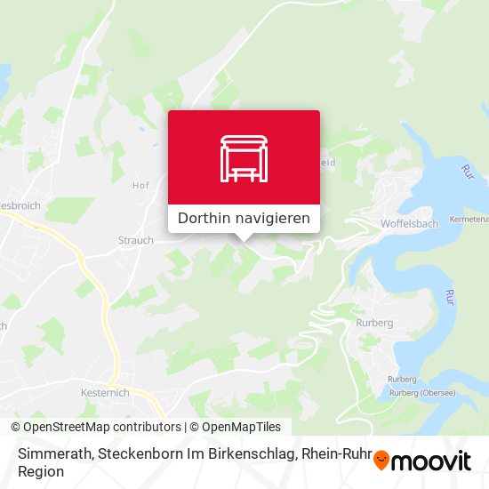 Simmerath, Steckenborn Im Birkenschlag Karte