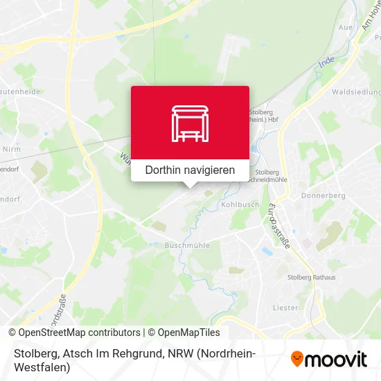 Stolberg, Atsch Im Rehgrund Karte