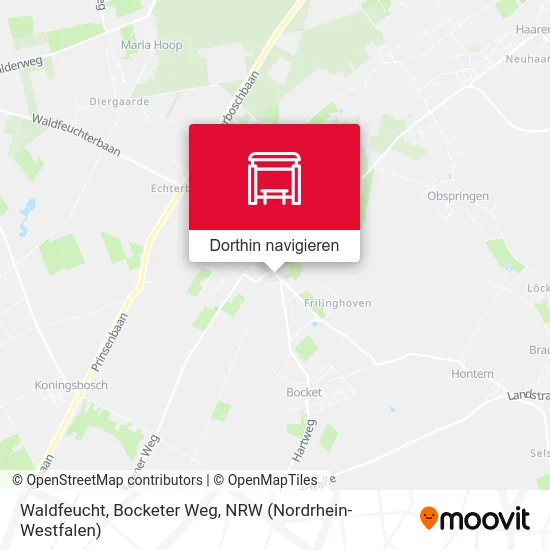 Waldfeucht, Bocketer Weg Karte