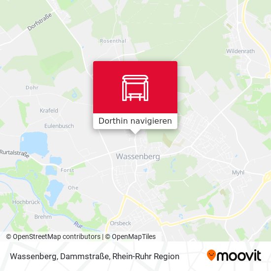 Wassenberg, Dammstraße Karte