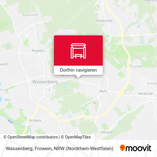 Wassenberg, Frowein Karte