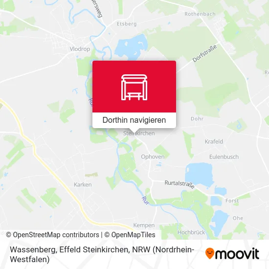 Wassenberg, Effeld Steinkirchen Karte