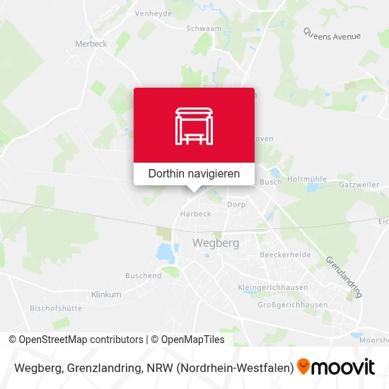 Wegberg, Grenzlandring Karte