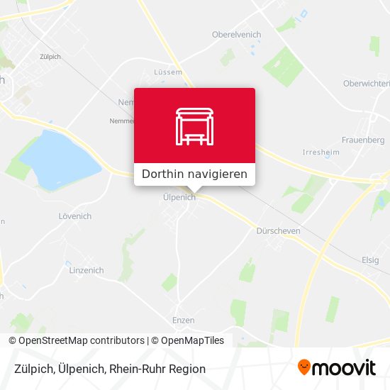 Zülpich, Ülpenich Karte