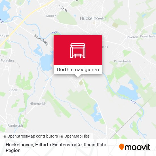 Hückelhoven, Hilfarth Fichtenstraße Karte