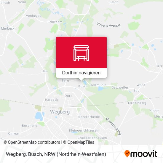 Wegberg, Busch Karte