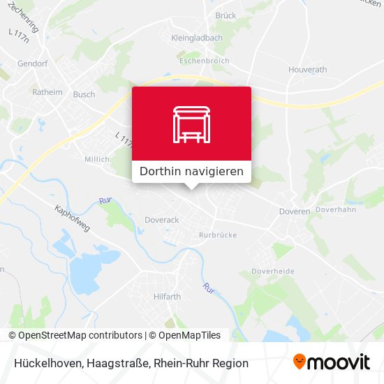 Hückelhoven, Haagstraße Karte