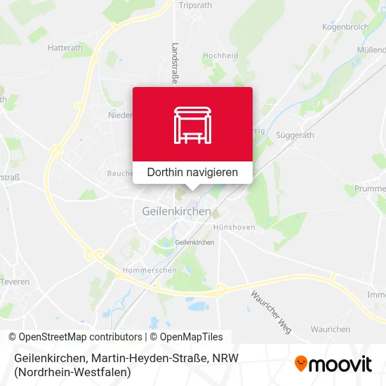 Geilenkirchen, Martin-Heyden-Straße Karte