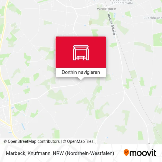 Marbeck, Knufmann Karte