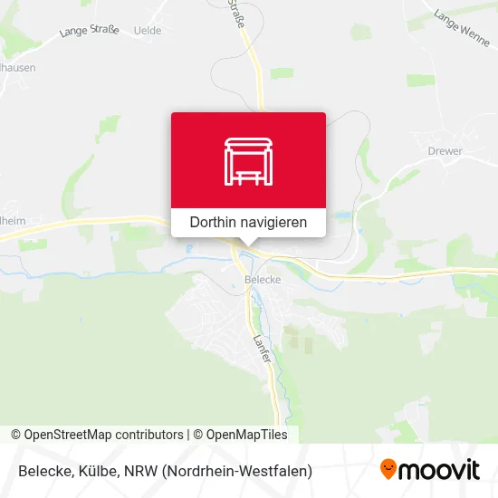 Belecke, Külbe Karte