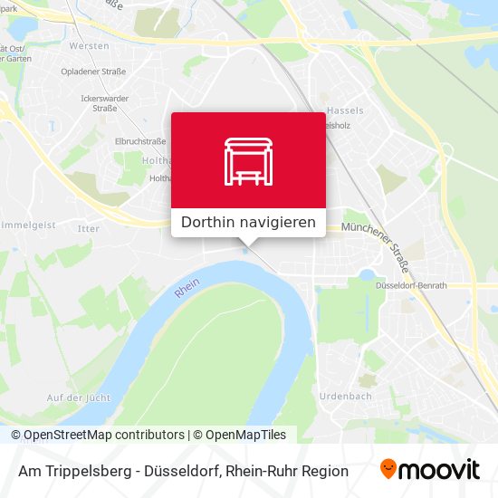 Am Trippelsberg - Düsseldorf Karte