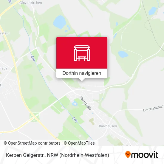 Kerpen Geigerstr. Karte