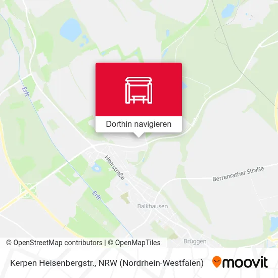 Kerpen Heisenbergstr. Karte