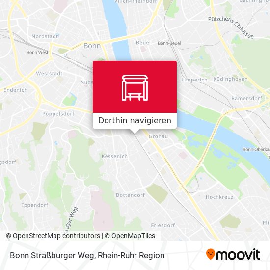 Bonn Straßburger Weg Karte